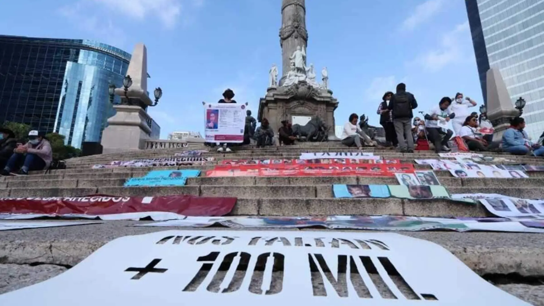 Familias desaparecidas protestan en CDMX